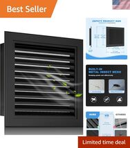 18" x 18" Aluminum Gable Vent with Screen - Stylish Louvered Vents for E... - $109.28