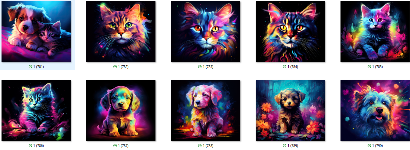 ANIMAL Sublimation Ready To Press Transfer Prints Bundle Of 10 Transfer Desig Item image 10