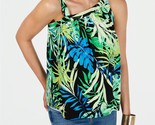 Size S, Thalia Sodi Printed Asymmetric-Neck Sleeveless Top, Placedpalm, NWT - $7.99