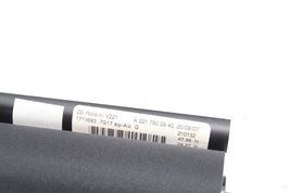 07-08 MERCEDES-BENZ W221 S600 PANORAMIC ROOF FRONT ROLLER SHADE SUEDE GRAY E4648 image 11