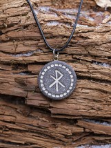 love  rune occult wicca pendant,occult jewelry, - £51.13 GBP