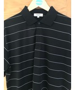 Calvin Klein Black Stripe Men&#39;s Golf Polo Shirt  Medium. VGC - $348.00 MXN