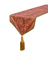 Shimmer Fest - Rust Suede Decorative Table Runner - $54.51+