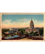 Bird’s-eye View State Capitol Centennial Supreme Ct Bldg Springfield IL ... - £7.46 GBP