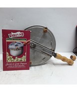 Whirley Pop vintage aluminum popcorn maker with recipe book - €13,01 EUR