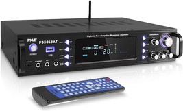 Pyle P3301Bat Wireless Bluetooth Home Stereo Amplifier With Hybrid Multi-Channel - £245.33 GBP