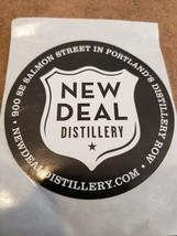 New Deal Distillery Sticker Portland Oregon Distillery Row - $2.74
