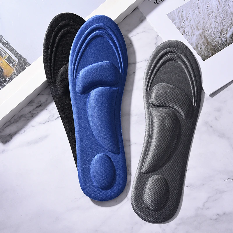 Foam insoles for feet man women sneakers breathable deodorant running cushion shoe arch thumb200