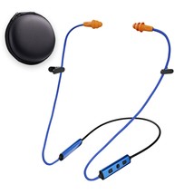 Ear Plugs Bluetooth Headphones for Work, Neckband Wireless Earbuds with 20 Hour  - £54.34 GBP