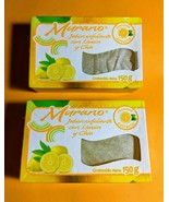 2ct Lemon&amp;Chia Soap Bar Exfoliating † Jabon Exfoliante Limon&amp;Chia 150g/e... - £10.17 GBP