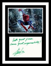 Ultra Rare - SPIDER-MAN - Stan Lee - Marvel Comics - Authentic Hand Signed Autog - £196.72 GBP