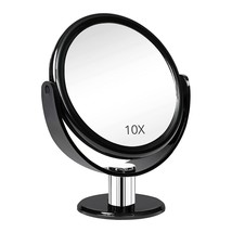 Fabuday Magnifying Makeup Mirror Double Sided - 6 Inch, Two Sided Mirror,, Black - £31.11 GBP