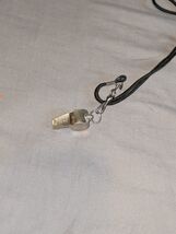 Vintage Brass Whistle Military Police Fire Coach Referee Band Made in Ta... - €6,02 EUR