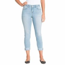 Jessica Simpson Women&#39;s High Rise Relaxed Skinny Crop Jean, BLUE, 8/29 - £10.26 GBP