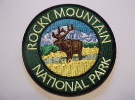Rocky Mountain National Park~Colorado~Embroidered Patch~3 1/8&quot;~Iron Or S... - £3.86 GBP