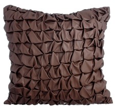  Throw Pillow Covers Chocolate Brown Designer Pillow Covers - Death By Chocolate - £28.74 GBP+