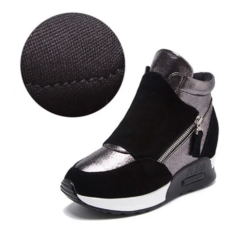 2024 Autumn Winter Shoes Women  Leather Boots Fashion Women Sneakers Casual Woma - £205.48 GBP