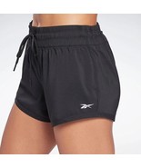 Reebok Black Speedwick Running 3.5&quot; Inseam Elastic Waist Shorts Medium - $179.32 MXN
