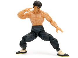 Fei Long 6 Moveable Figure w Accessories Alternate Head Hands Ultra Street Fight - £31.17 GBP