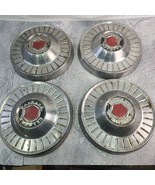 4x 1954 Packard Clipper 10&quot; Stainless Steel Hubcaps Wheel Covers Molded ... - $157.67 CAD