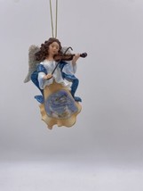 Vintage Danbury Mint Heavenly Christmas Angel Ornament White Christmas - $11.29