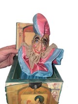 SIGNED Vintage 1986 Enesco &quot;Punchinello&quot; Limited Edition Musical Jack In The Box - £36.05 GBP