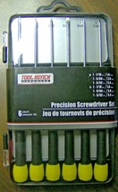 Precision 6 Small SCREWDRIVER SET electronic Jewelers 3 slotted + 3 phil... - $23.11
