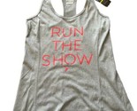 Old Navy Active Go Dry Womens Racer BacTank Top Gray Size XS &quot;Run The Show&quot; - £7.43 GBP
