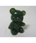 BOYD GLASS FUZZY THE BEAR DARK GREEN  B IN DIAMOND 2 LINES - £11.47 GBP