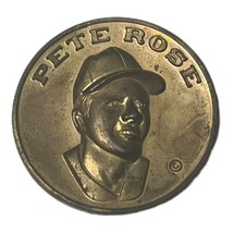 1969 Citgo Pete Rose Baseball Centennial Series 1 Inch Vintage Coin - $37.25