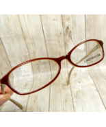 Jones New York Two-Toned Striped Oval Eyeglasses FRAME J711 Brown 50-15-... - $19.77