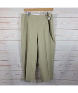 Talbots Beige Plaid Cropped Capri Pants Size 16P NWT - $40.32 CAD