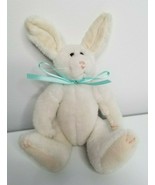 Boyds Bear Collection White Rabbit Hare Jointed Plush Stuffed Animal Toy... - £6.71 GBP