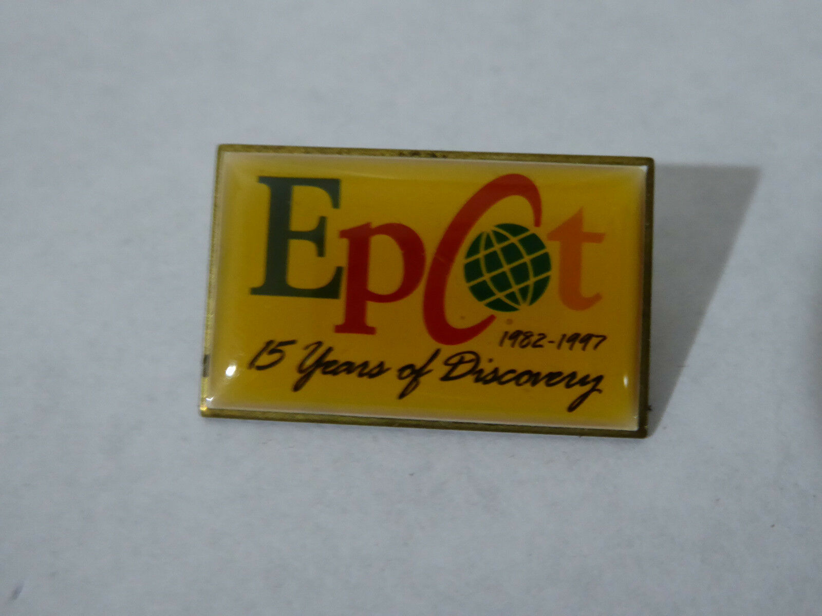 Disney Trading Pins 1797 WDW - Epcot 15 Year Future World / World Showcase Frame - $9.55