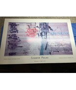 SIGMAR POLKE SMITHSONIAN EXHIBITION POSTER 1991 - HIRSHHORNE SCULPTURE A... - €129,42 EUR