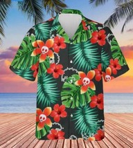 Dracula Hotel Transylvania HAWAIIAN Shirt, Flamingo 3d hawaii shirt, Funny Beach - £8.20 GBP+
