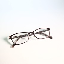 Design optics by foster grant 52-16 140 +3.00 eyeglasses browline frame N9 - £13.15 GBP