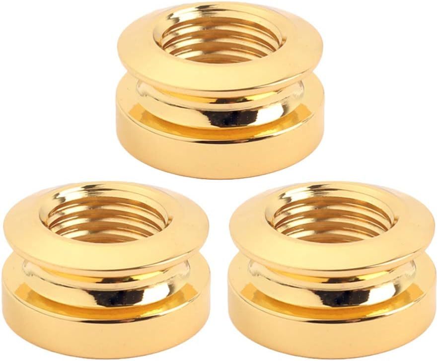 Milisten Gt310 3 Pcs\. Bass Guitar Strap Button Pickup Copper Endpin Jack. - $30.95