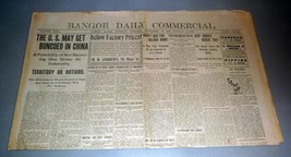 Bangor Maine Daily Commercial Newspaper - November 20, 1900 - $14.75