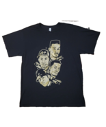 NY Hip Hop Legends Shirt Black Gold KRS One L... - $27.17 CAD