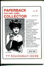 Paperback, Pulp and Comic Collector #2 1991-Robert Bloch-Frederic Brown-VF - $36.38