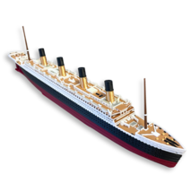 Full Color RMS Olympic Model Ship 1 Ft Long Assembled Titanic Toys For Kids - $778.53 MXN