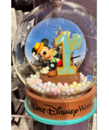 Walt Disney World Mickey Mouse First Visit Snowglobe Pin Ornament NEW - $50.12 CAD
