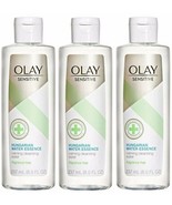 (3 Ct) OLAY Sensitive Hungarian Water Essence Calming Cleansing Water 8 ... - £31.57 GBP