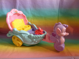 2012 Fisher Price Little People Disney Little Mermaid Musical Coach/Carriage - £8.35 GBP