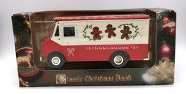 1996 ERTL Die Cast GRUMMAN STEPVAN Christmas Bank Truck Gingerbread NIB NOS - £23.65 GBP