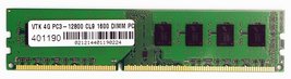 VisionTek Products 4GB DDR3 1600 MHz CL9 DIMM, Desktop Memory - 900383 - £27.09 GBP