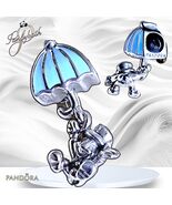 Pandora Disney Sterling Jimmy Cricket Dumbo Dangle Floating Charm US SELLER - $62.10 CAD