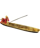 Polyresin Incense Holder - Red Dragon w/ Celtic Triple - $19.00