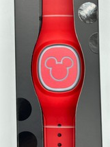 Disney Parks Red Magic Band + MagicBand+ Ready to Link Solid Color MB+ W... - $41.57